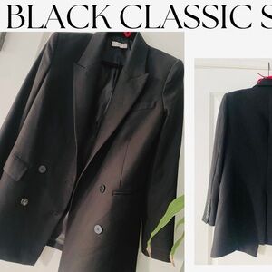 BLACK CLASSIC SUIT